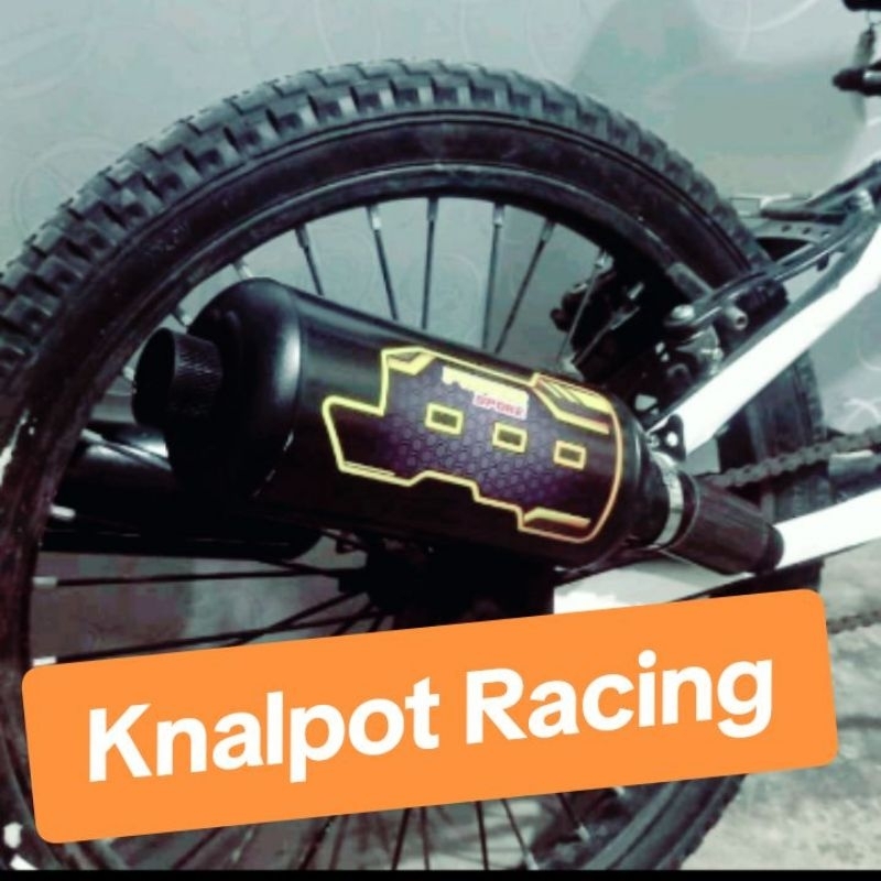 Knalpot Sepeda viral anak karakter