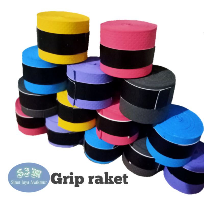 grip raket badminton bulutangkis/ towel raket ) hand grip karet