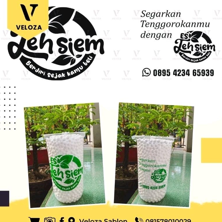 SABLON CUP 18 OZ OVAL MERK STARINDO