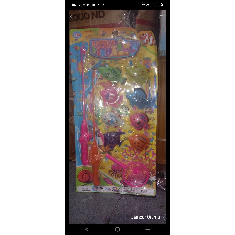 Promo Mainan Pancingan 2tangkai