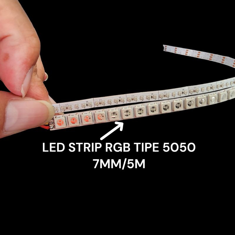 LED STRIP RGB TYPE 5050 5METER 5VOL 144 LED