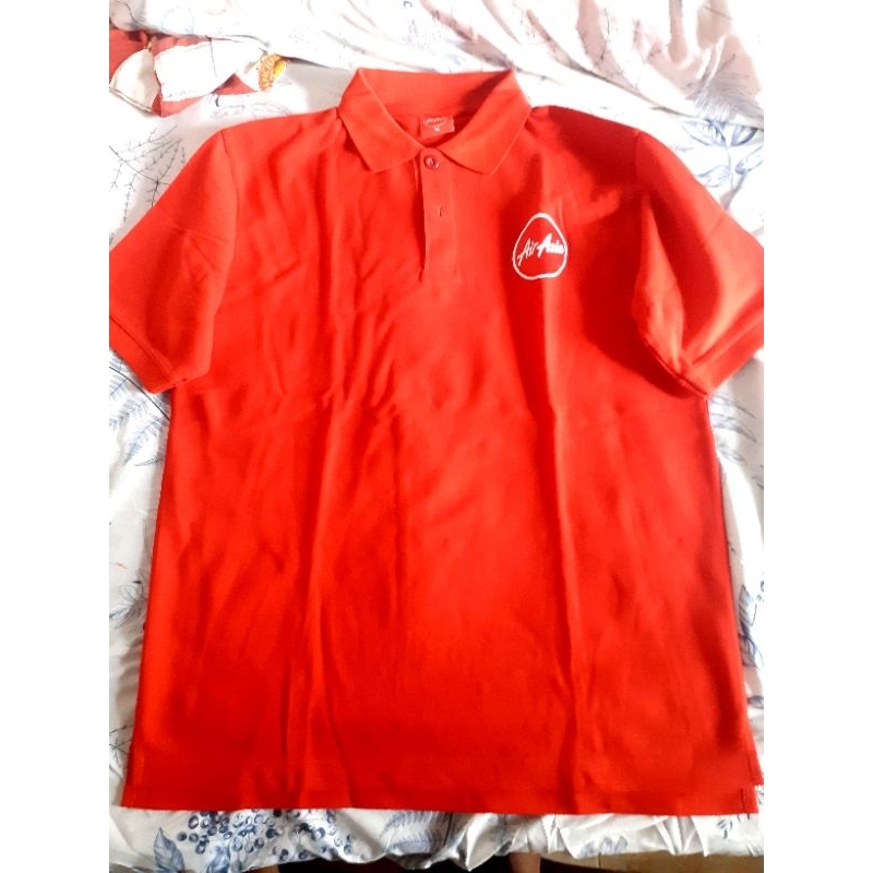 Kaos Polo Shirt Air Asia Official Product
