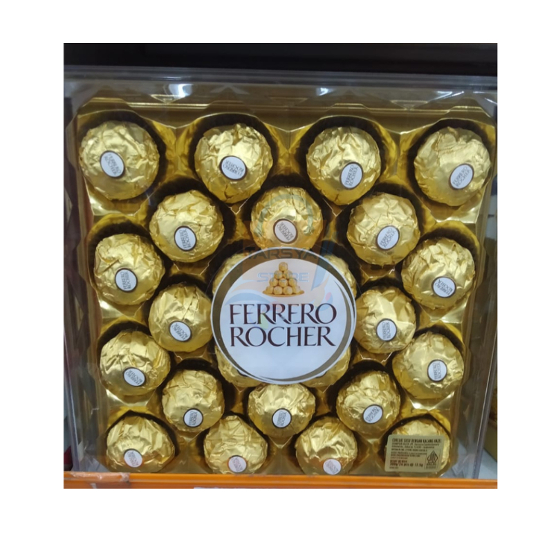 

Ferrero Rocher T-24 / Chocolate / Coklat Ball Premium