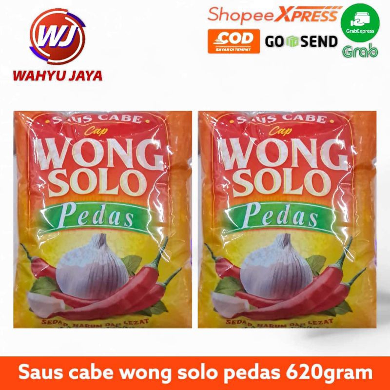 

saus cabe wong solo pedas 620ml