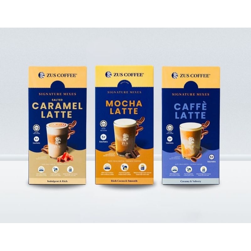 

ZUS COFFEE SIGNATURE MIXES (SACHET)
