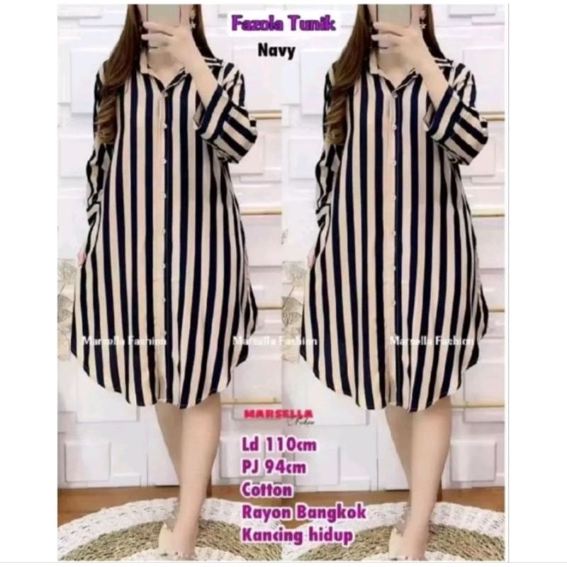 TUNIK SALUR KATUN POLY TERLARIS