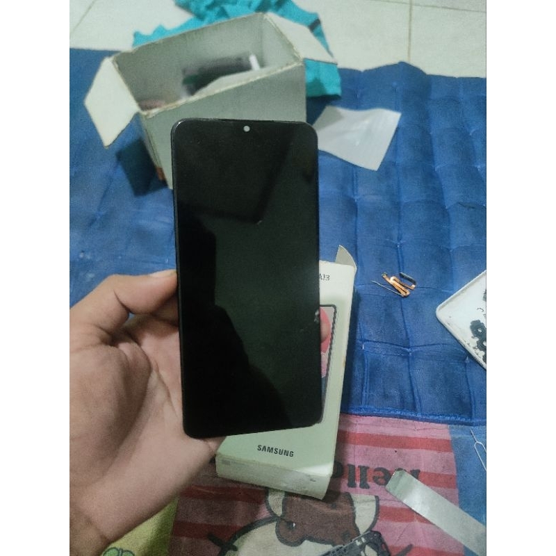 lcd ORI copotan Samsung a13 plus baterai