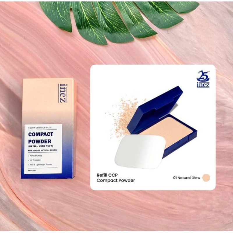 Refill Compac Powder/Inez Isi Ulang Bedak/Bedak Padat