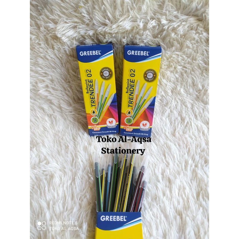

Bolpoin//Pulpen//Bolpen Trendee 02 Greebel ( 1pcs )