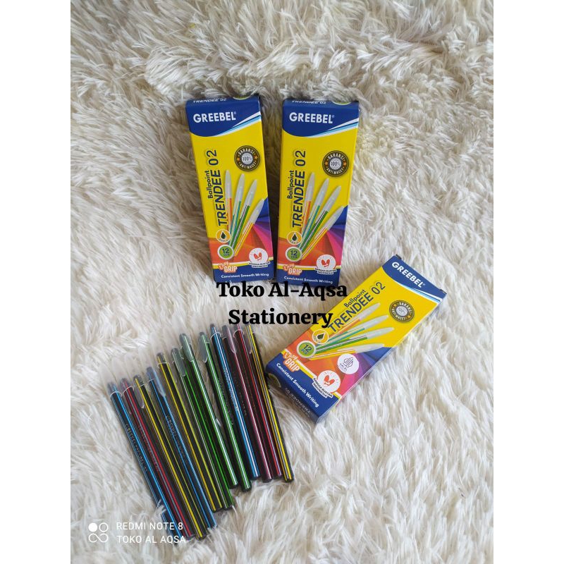 

Bolpoin//Pulpen//Bolpen Trendee 02 Hitam ( 1pcs )