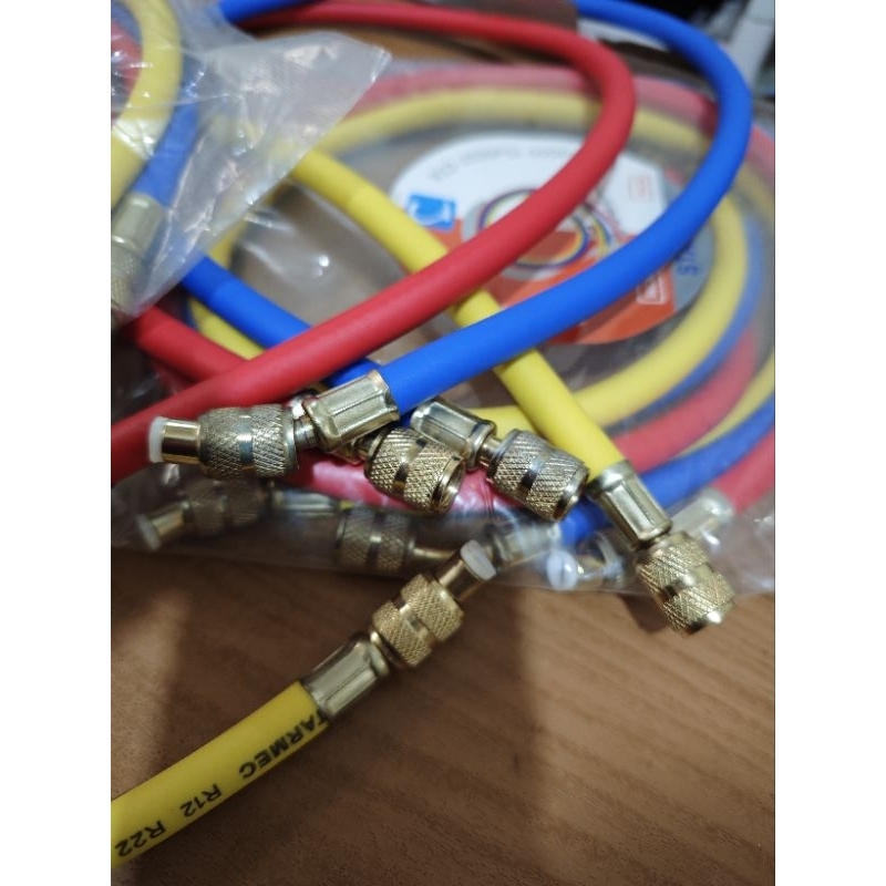 Manifold AC R22 Selang AC R22 isi 3 pcs