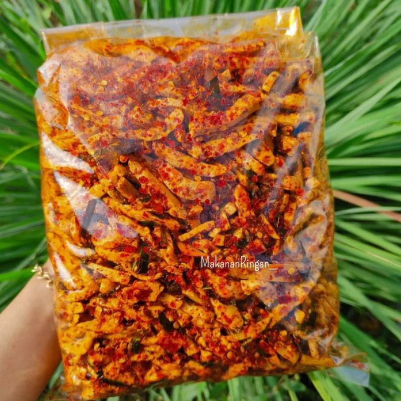

basreng pedas daun jeruk 1kg cemilan makanan ringan