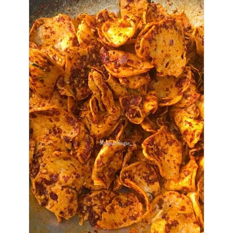 

Basreng bulat pedas daun jeruk 500gr cemilan makanan ringan