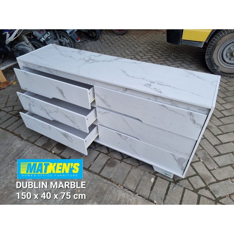 SIDEBOARD BANYAK LACI UK 150cm