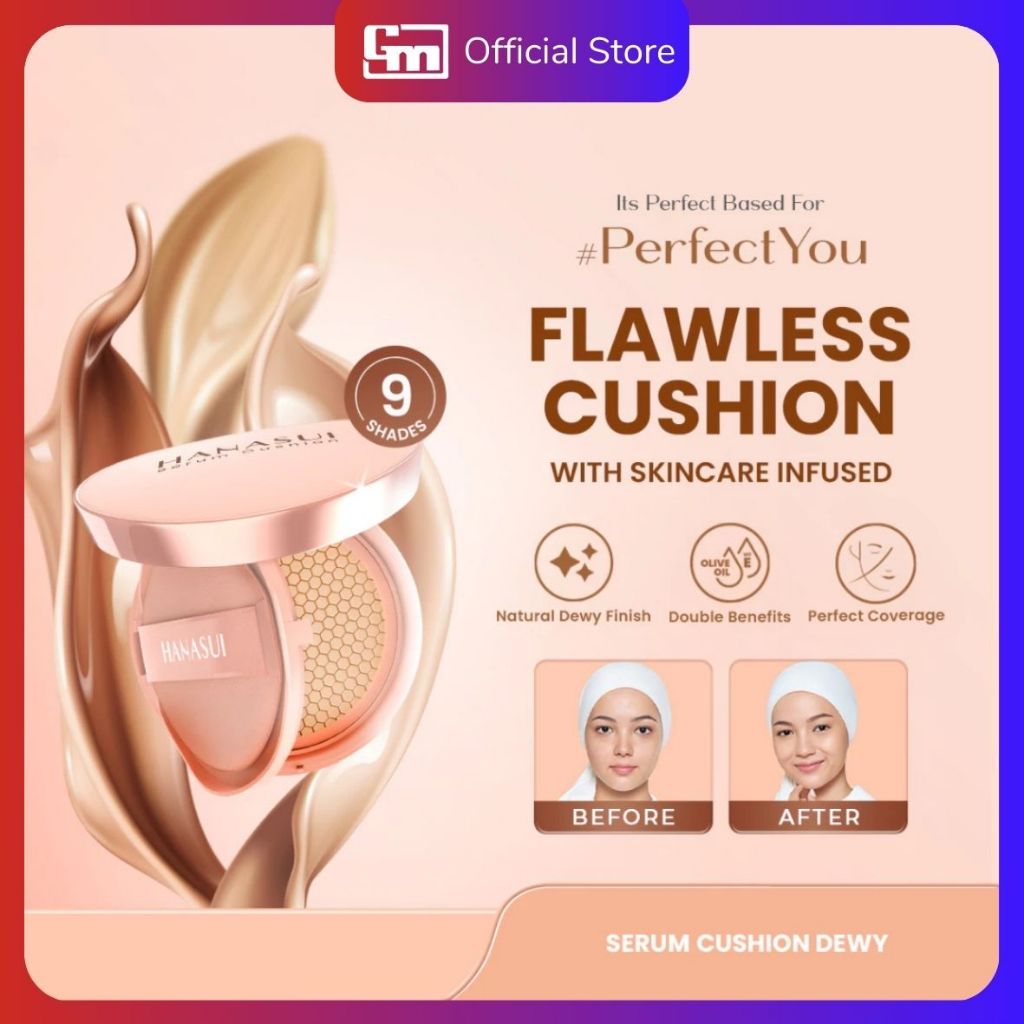 HANASUI Serum Cushion 6 Shade