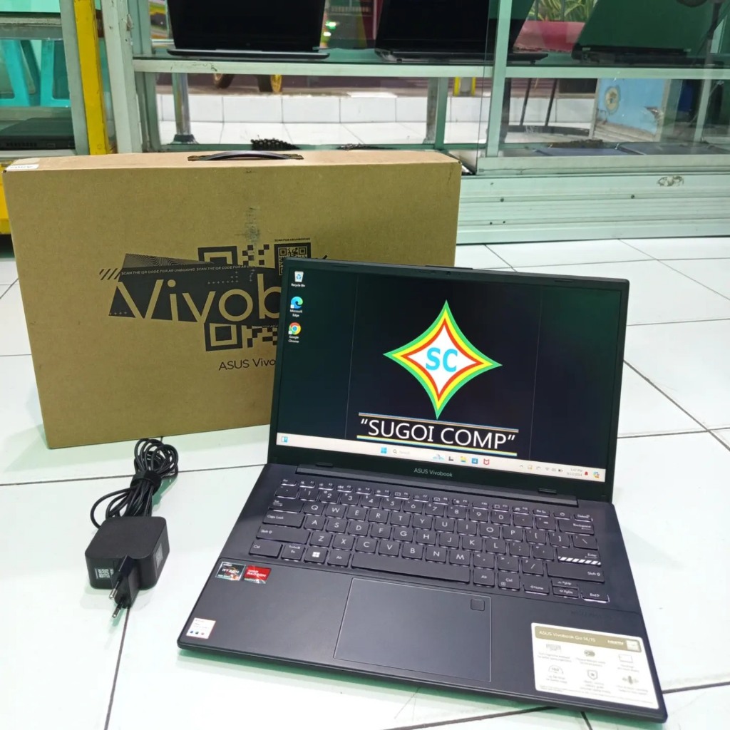 Laptop Asus VivoBook Go 14/15 AMD Ryzen 3 7320U/8GB/512GB HDD || SECOND BERKUALITAS DAN BERGARANSI |