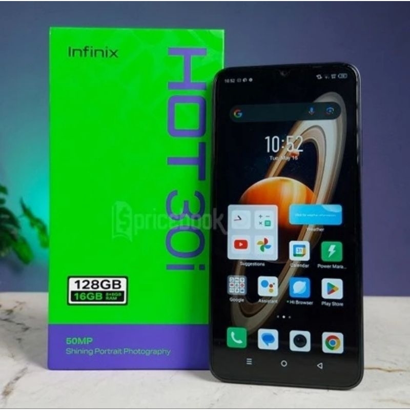 INFINIX HOT 30i RAM 16 256GB ORIGINAL GARANSI RESMI INFINIX