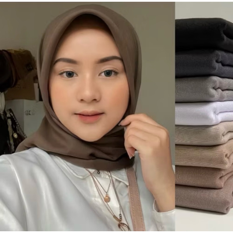 KERUDUNG PARIS POLOS // KERUDUNG PARIS JADUL