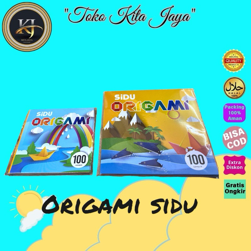 

Origami sidu 12x12cm/16x16cm