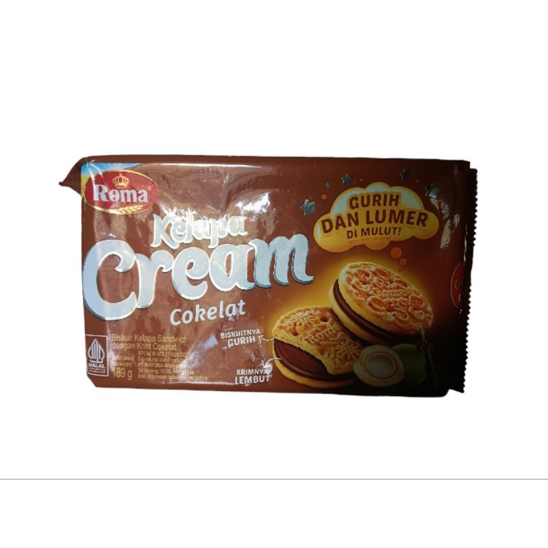 

Biskuit Kelapa Cream Coklat (189g)