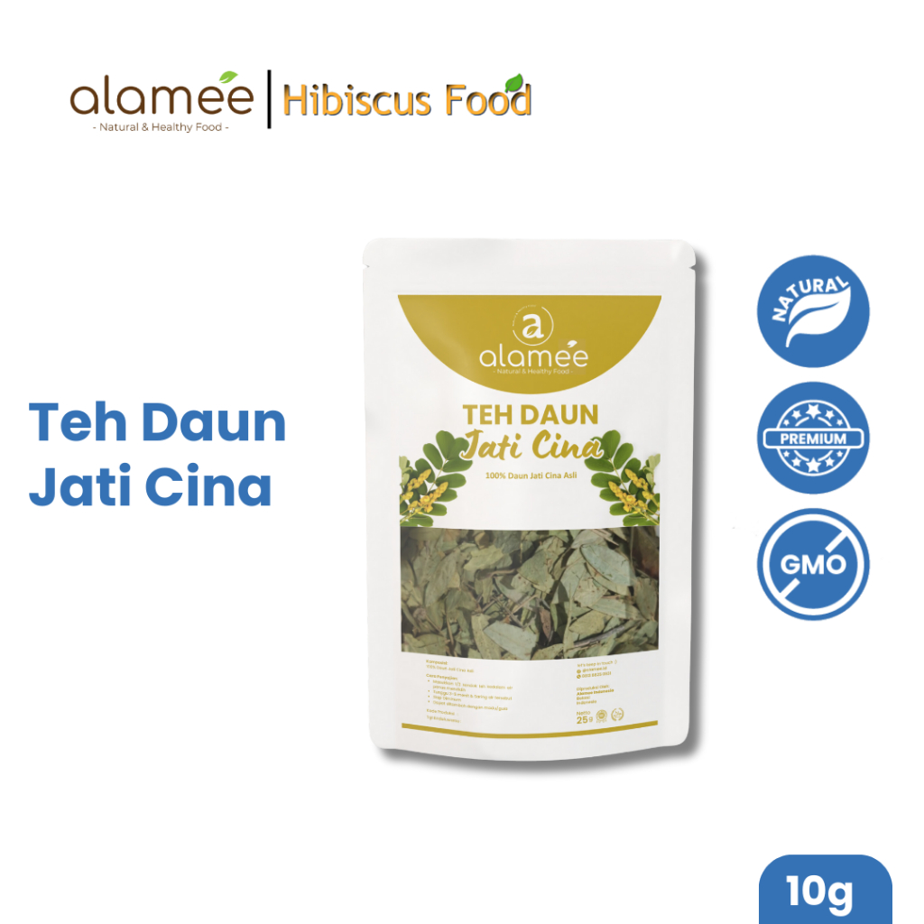 

Teh Daun Jati Cina Senna Leaf Tea Teh Herbal Alami Organik Organic 10 gr