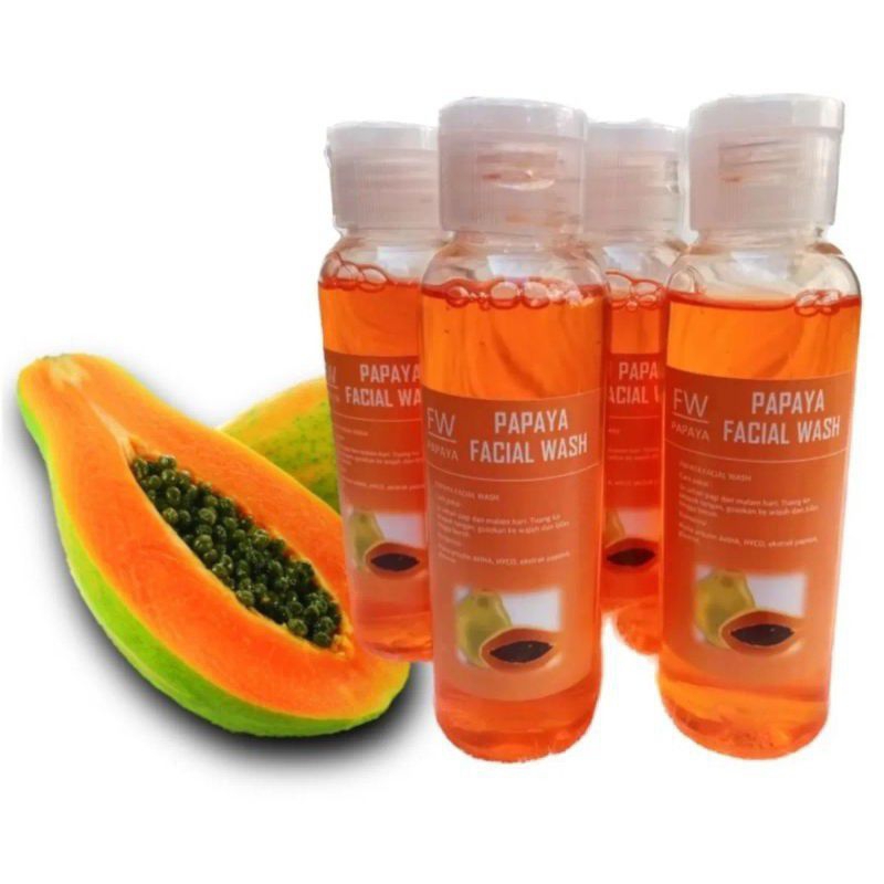 PEPAYA FACIAL WASH SABUN PEPAYA