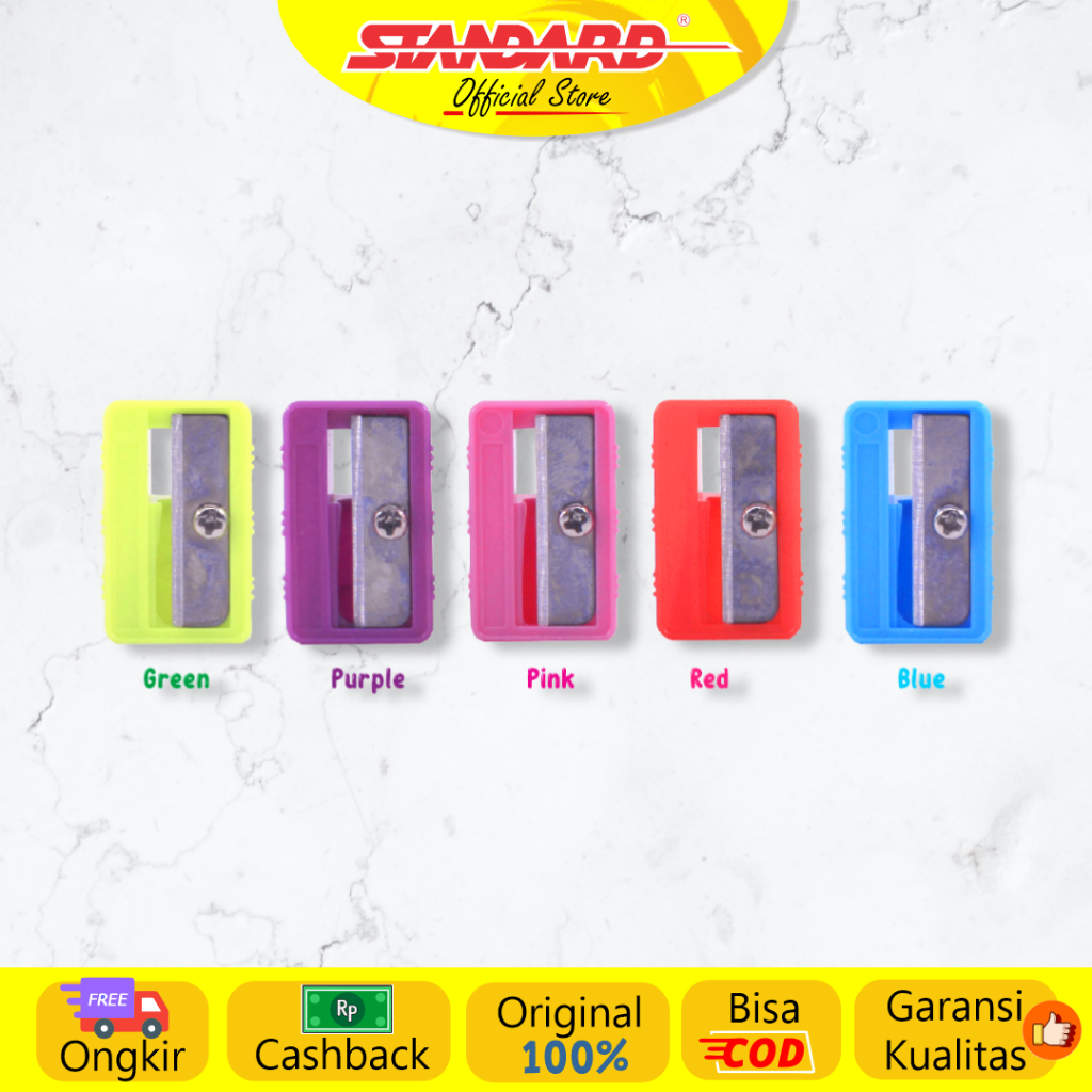 

Standard - Colorful Sharpener Happy Pencil ( Rautan / Peruncing Pensil )