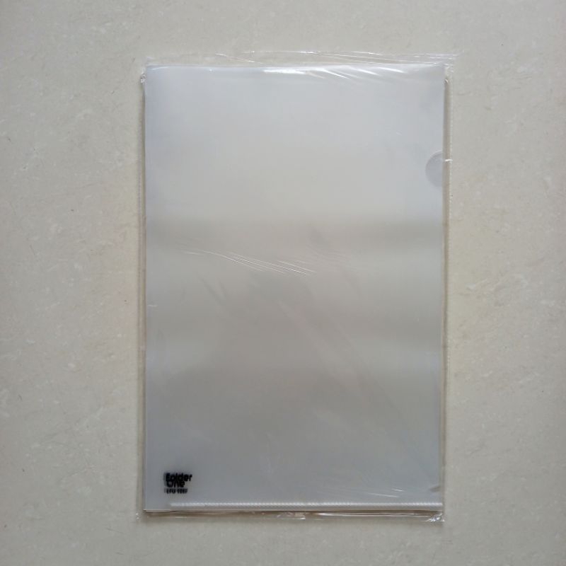 

[ LUSIN MURAH ] Clear Sleeves Map L Plastik F4 / A4 - Folder One [ WARNA PUTIH ]