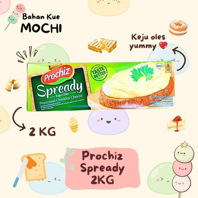 

Prochiz Spready Keju Oles 2 KG