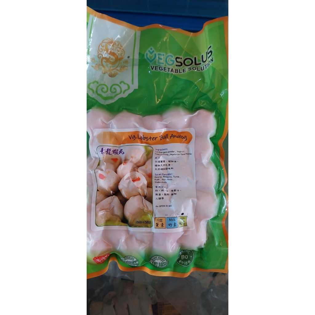 

Lobster Ball VegeSolus/Baso Lobster 450gr