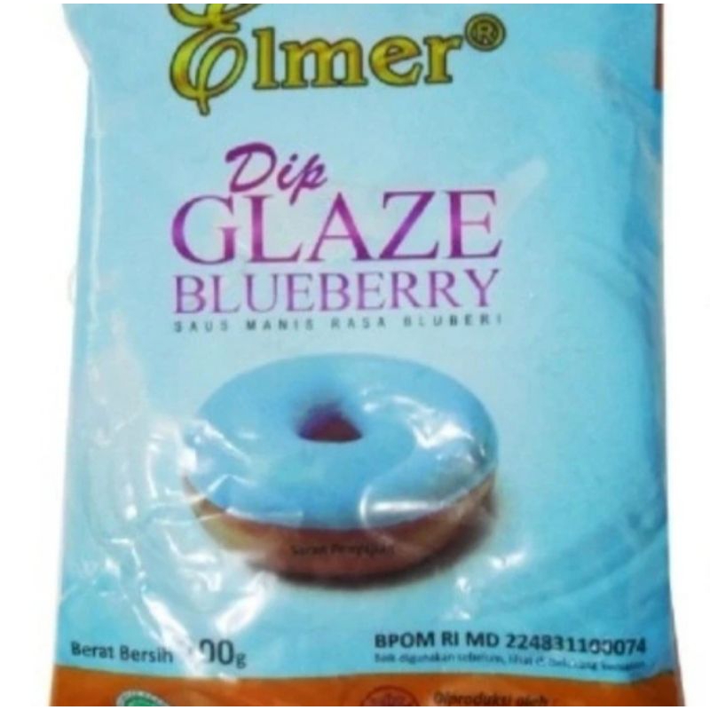 

Elmer Dip Glaze Blueberry 200 Gr