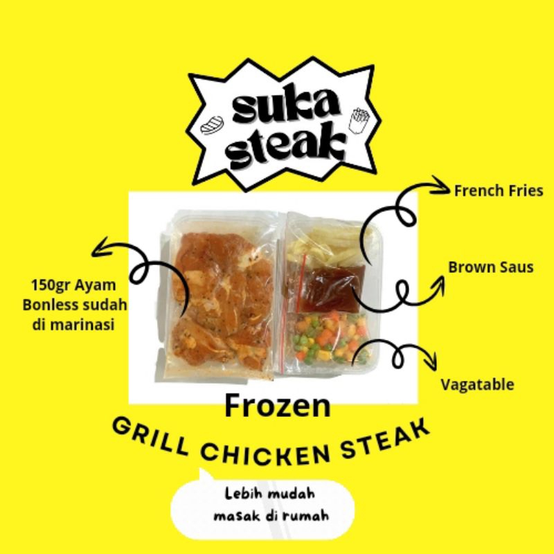 

Grill Chicken steak /Frozen Chicken steak