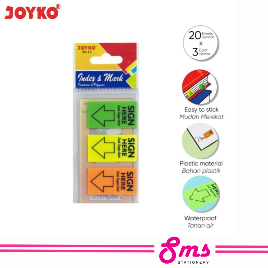 

Joyko index & Mark / Penanda / Pembatas Plastik IM-42