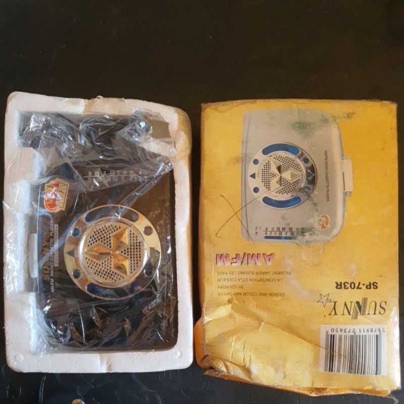 Radio cassette player sunny