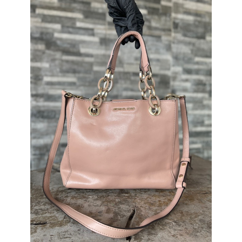 Tas Sling Wanita 100% Original - Mk Cynthia Dressy Satchel