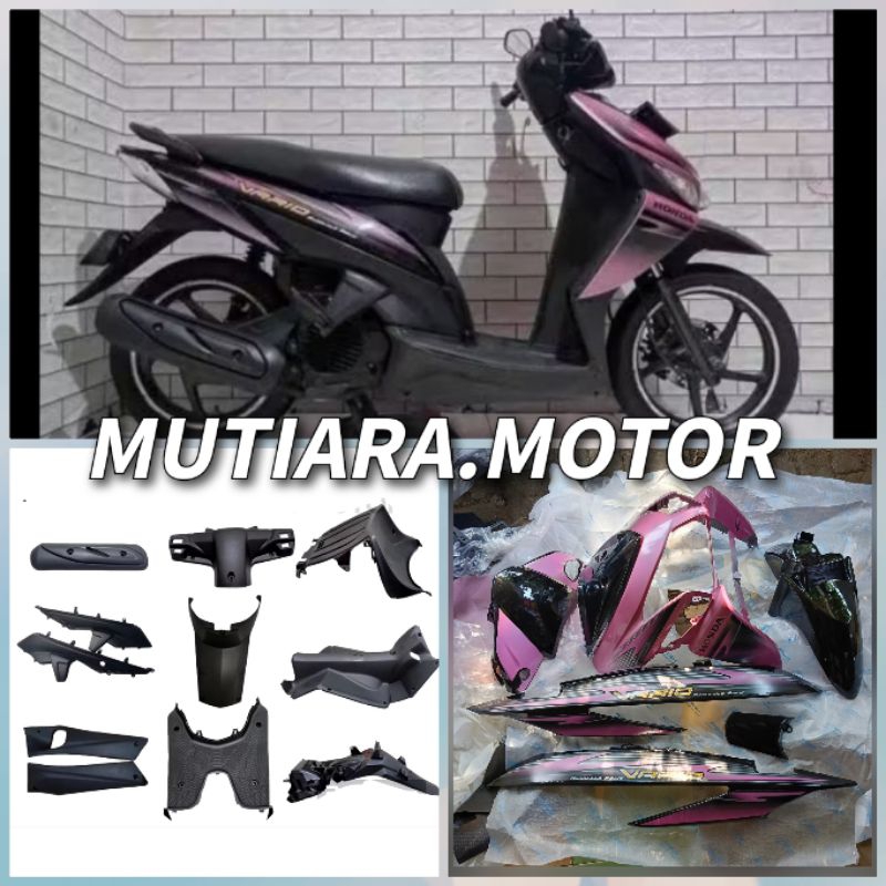 Full Body Vario 110 Karbu Vario Lama Pink Hitam