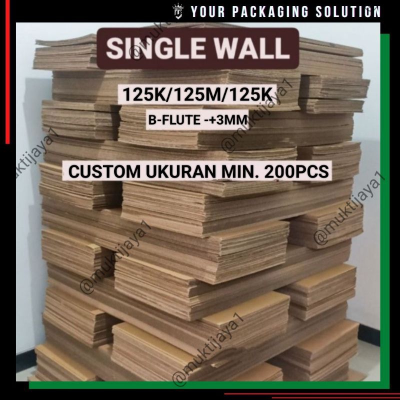 

KARDUS LEMBARAN CUSTOM UKURAN MIN. 200pcs ll SATUAN UKURAN Cm ll SHEET PACKING