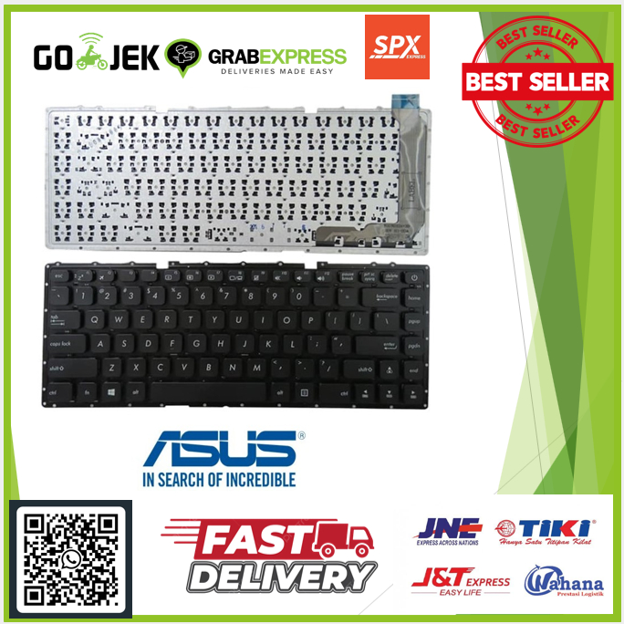 Keyboard Laptop Asus X441N X441M X441S X441U X441B X441UV New Ori