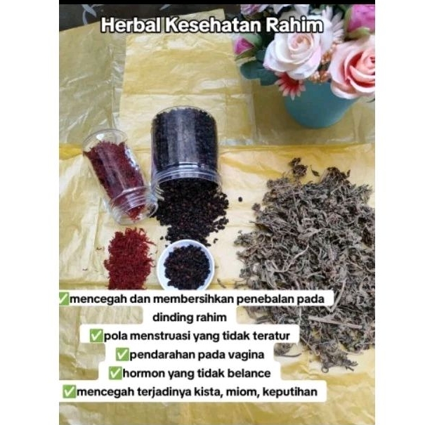 

Herbal Kesehatan rahim keputihan menstruasi