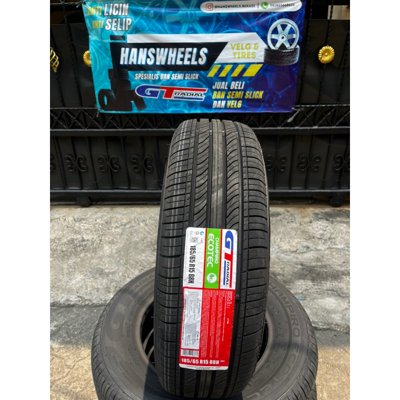 BAN GT RADIAL CHAMPIRO ECOTEC 185 65 15 COCOK UNTUK AVANZA XENIA LIVINA DLL