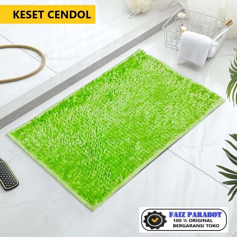 Keset kaki CENDOL / kesed anyaman / lap lantai BESAR