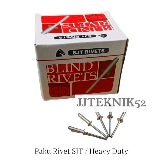 PAKU RIVET SJT UKURAN 540 ( 4.0 MM x 11 MM) / PAKU TEMBAK SJT