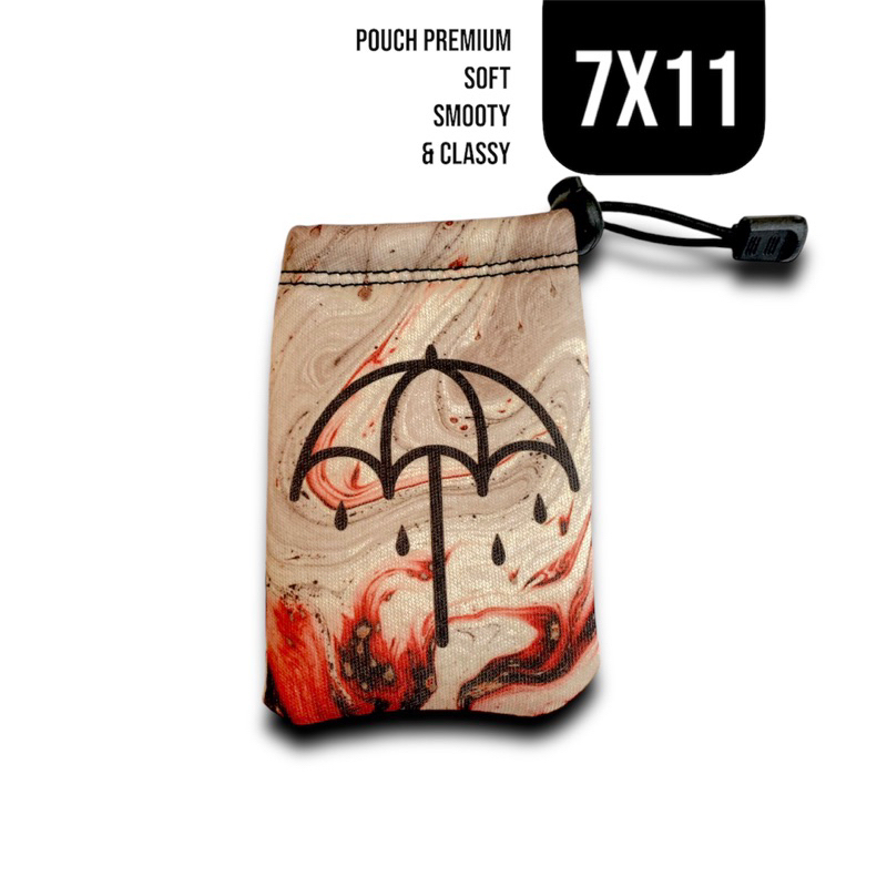 BMTH LOGOS POUCH 7X11