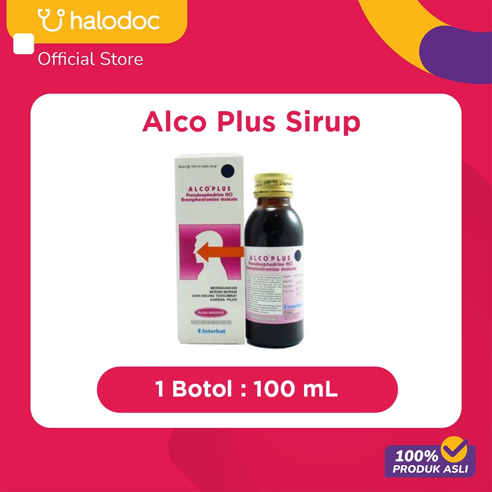 Alco Plus Sirup 100 ml