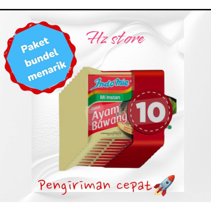 

Indomie Ayam Bawang 70 gr bundel 10 pcs