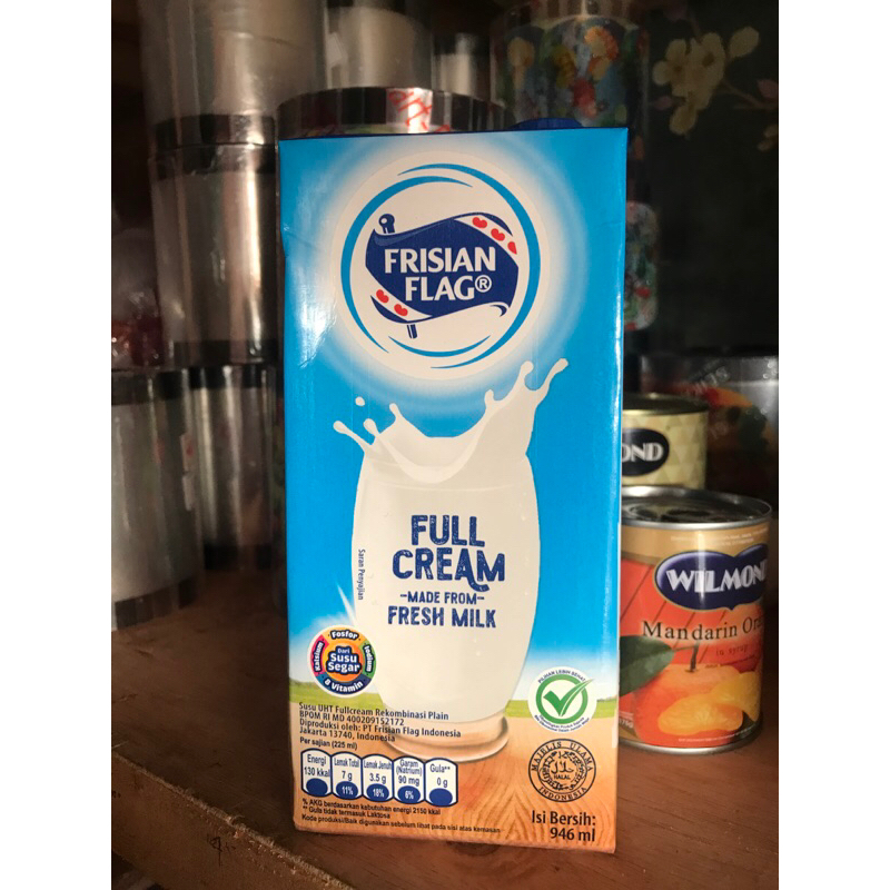 

Frisian Flag Full Cream 946 ml / Susu UHT