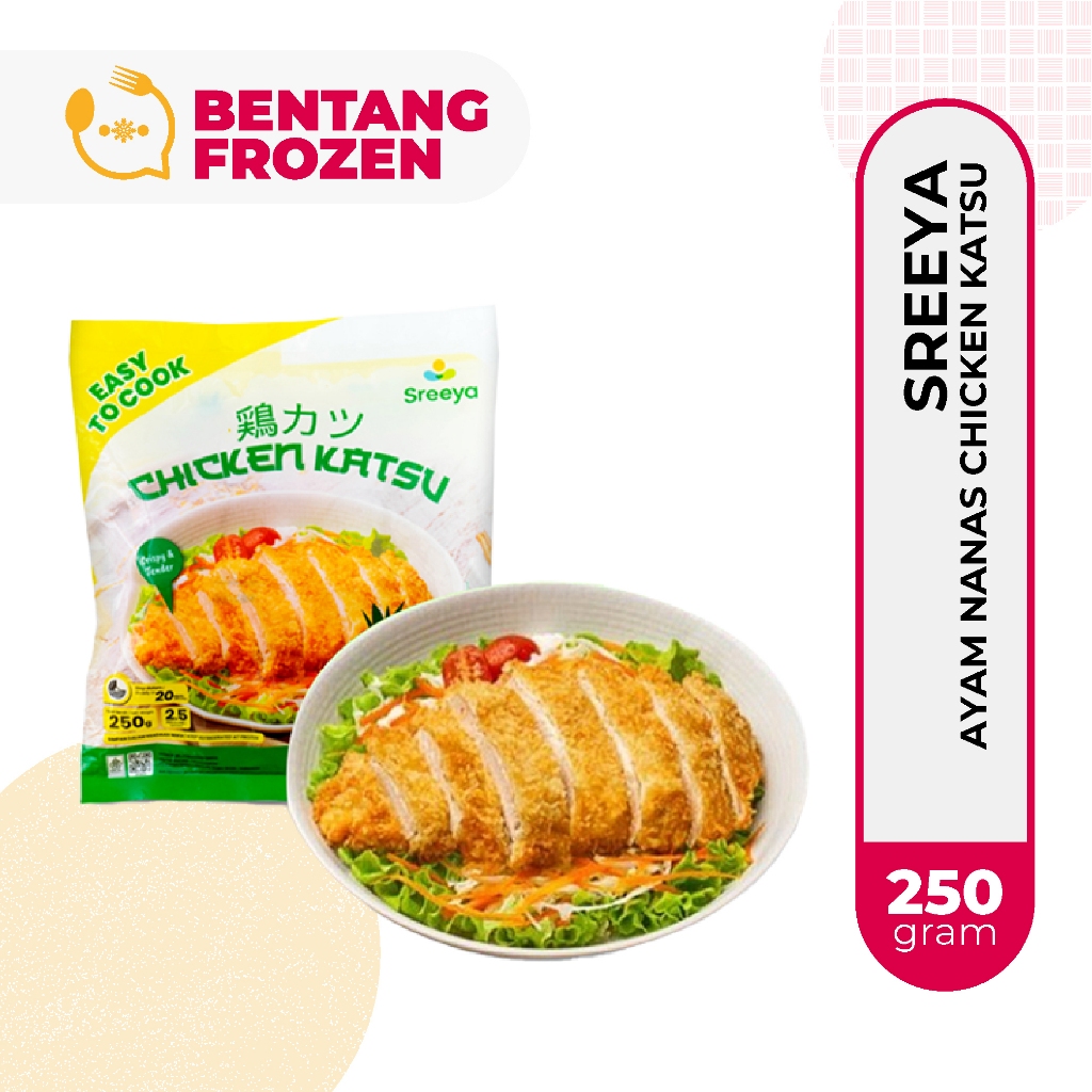 

Sreeya Ayam Nanas Chicken Katsu 250gr