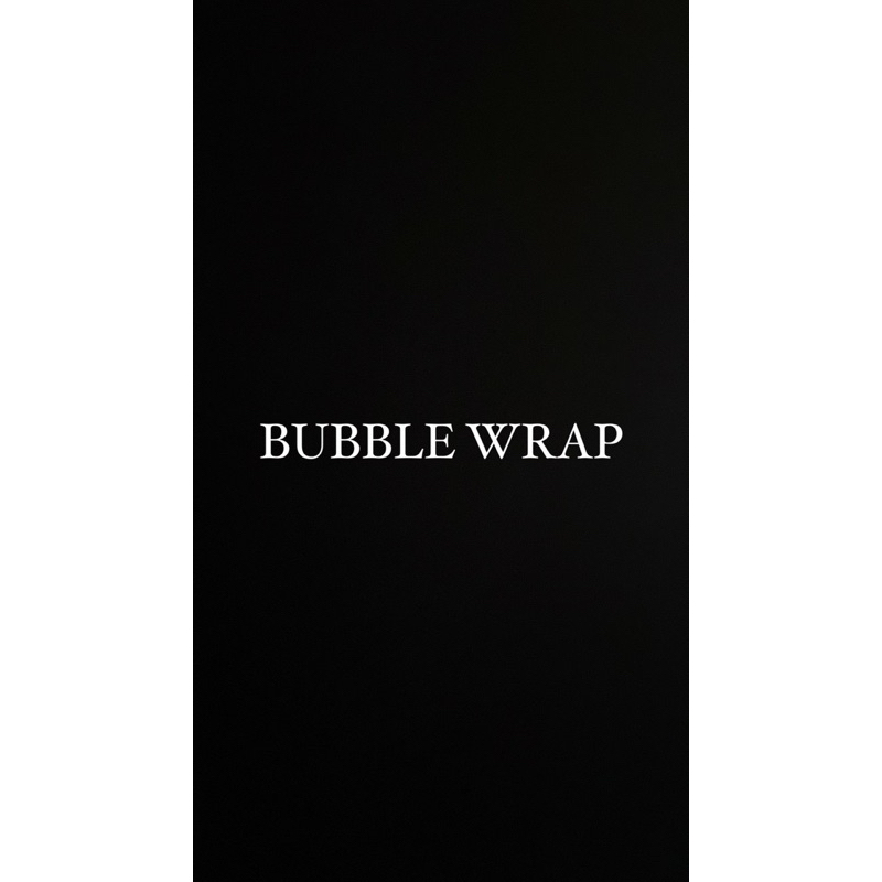 

Bubble Wrap Tambahan Packaging