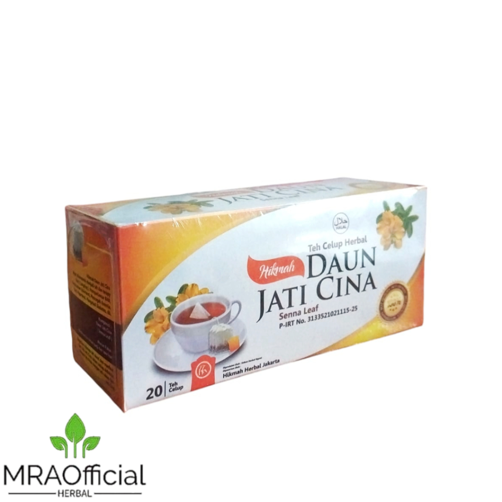 

Teh Celup Jati Cina Hikmah | Teh Herbal Jati Cina Isi 20 Tea Bag Original
