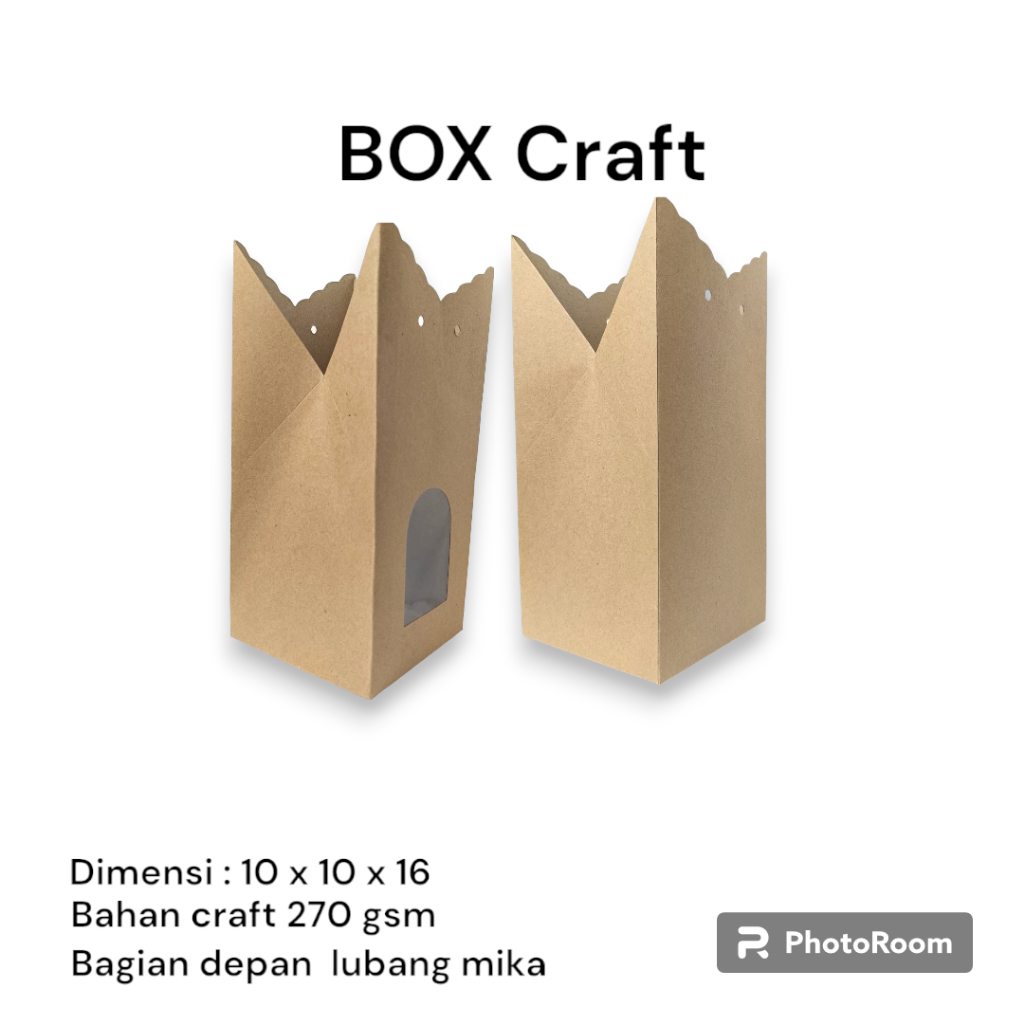 

Paper Box 9 x 9 x 15 cm KRAFT